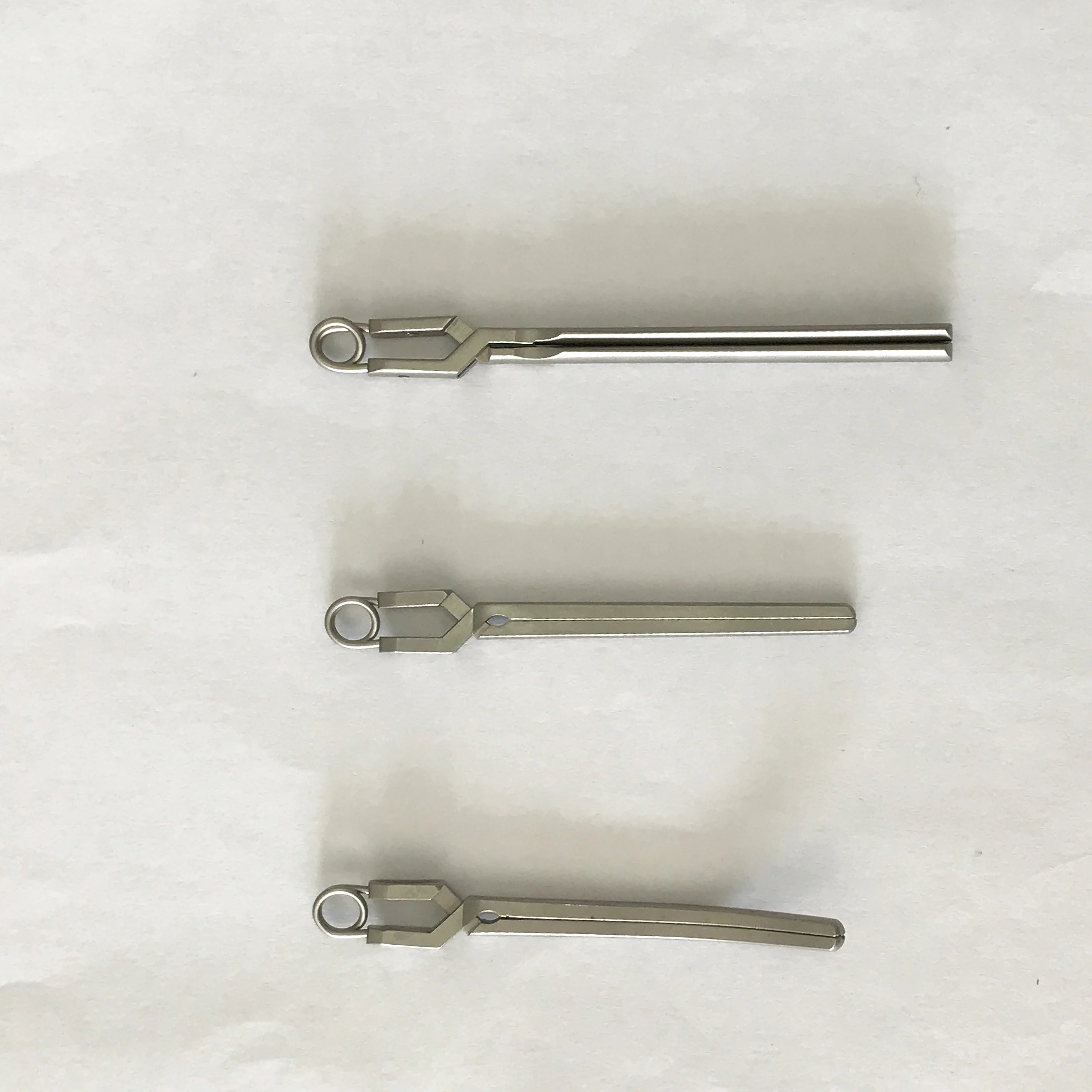 Laparoscopic forceps reusable bulldog forceps hemostatic clips