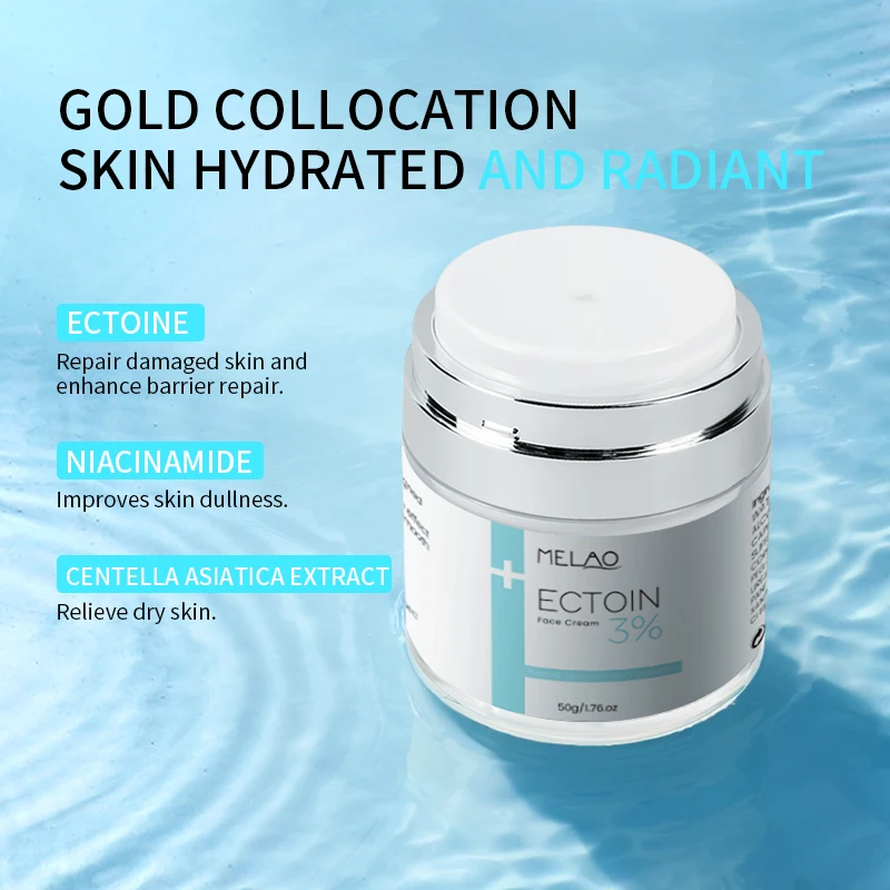 Private Label Ectoin Face Cream Whitening Moisturizing Soothing Face Cream Best Cream for Face