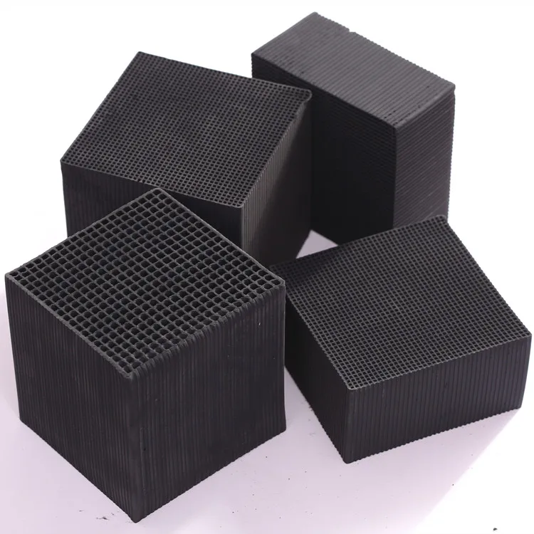 Block activated carbon for alcohol purification honeycomb activated carbon price