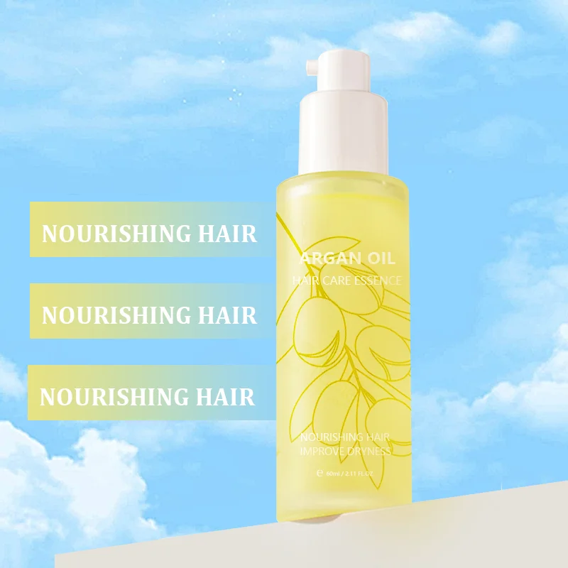 100% Pure Organic Anti-dandruff Moisturizing Olive Oil Hair Treatment Refreshing Smoothing Hair Oil for Dry and Thinning Hair