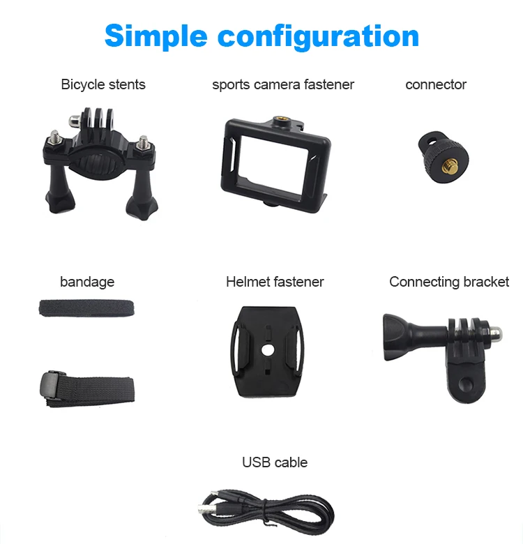 New 30m  Waterproof Wifi  4k Full Hd Video  Underwater   Action sports cameras Helmet Camera Waterproof Action Camera