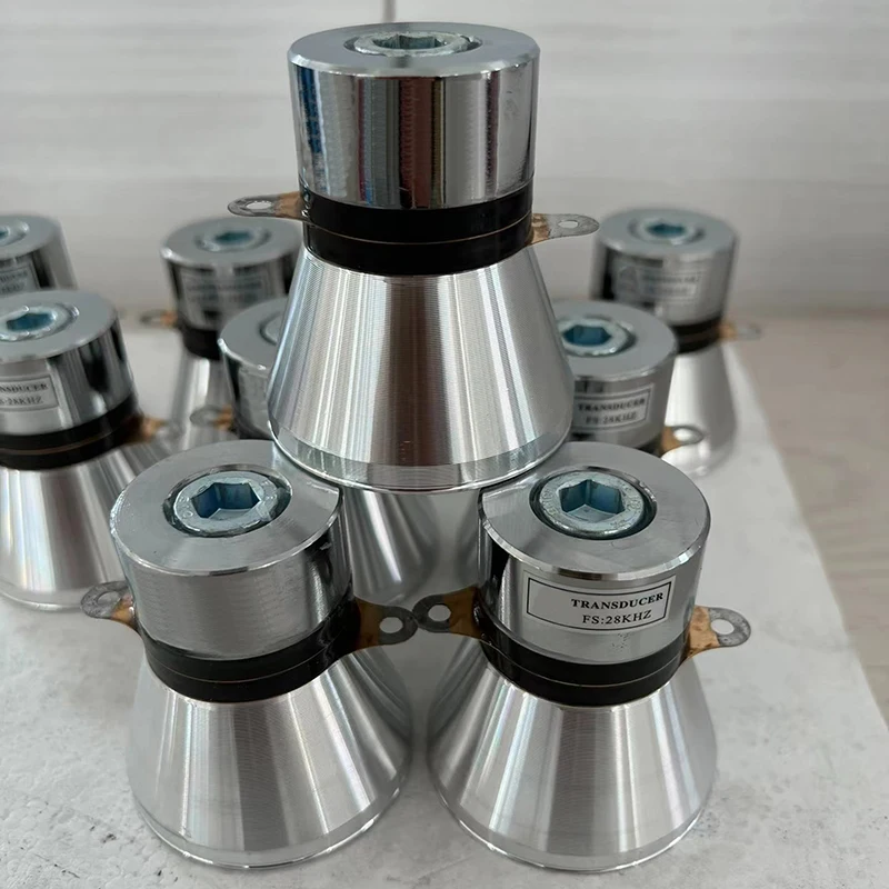 Industrial Ultrasonic Cleaner parts 20khz 100W Piezoelectric Ceramic Transducer Ultrasonic Transducer Cleaning