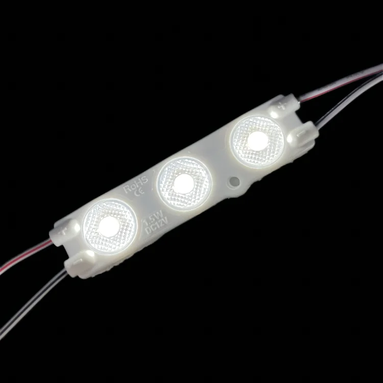 new 175 degrees led module lens 1.5w 12v smd led module 2835 20pcs led module string light