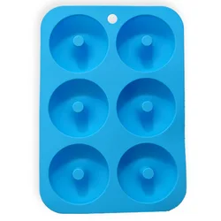 Silicone Donut Mold Baking Pan Non-Stick Baking Pastry Chocolate Cake Dessert DIY Decoration Muffins Silicone Cake Molds 3D