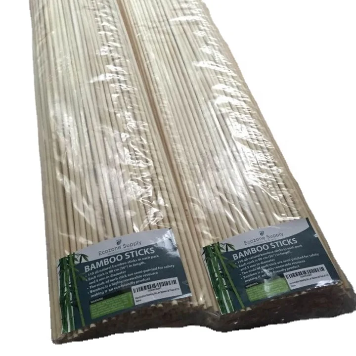 Multi-specification bamboo strips, bamboo sticks BBQ Bamboo Sticks Party Barbecue Kebab-Fruit wholesale