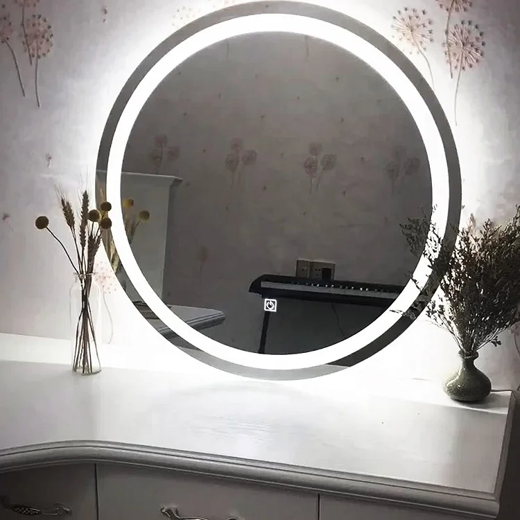 Vanity Mirror For Bathrooms Stainless Sreel Gold Frame Living Room Decoration Mirrors