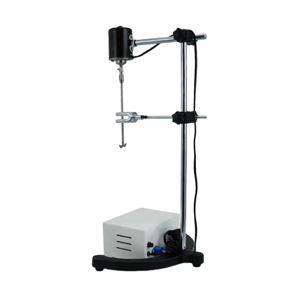 Laboratory Liquid Mixer Agitator Machine Mixing Overhead Stirrer