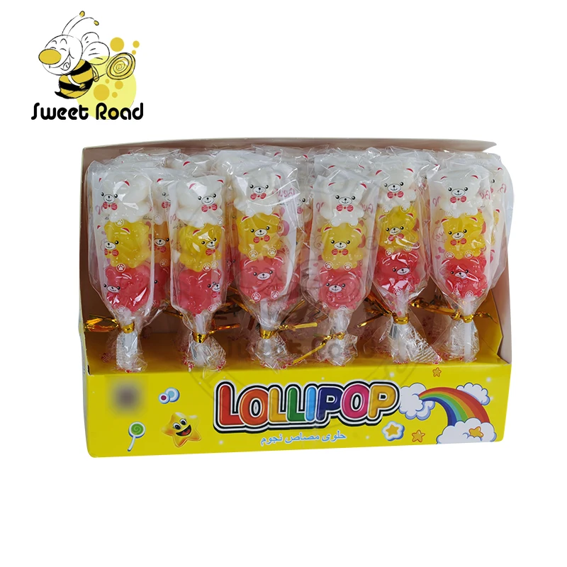 Леденец в форме медведя