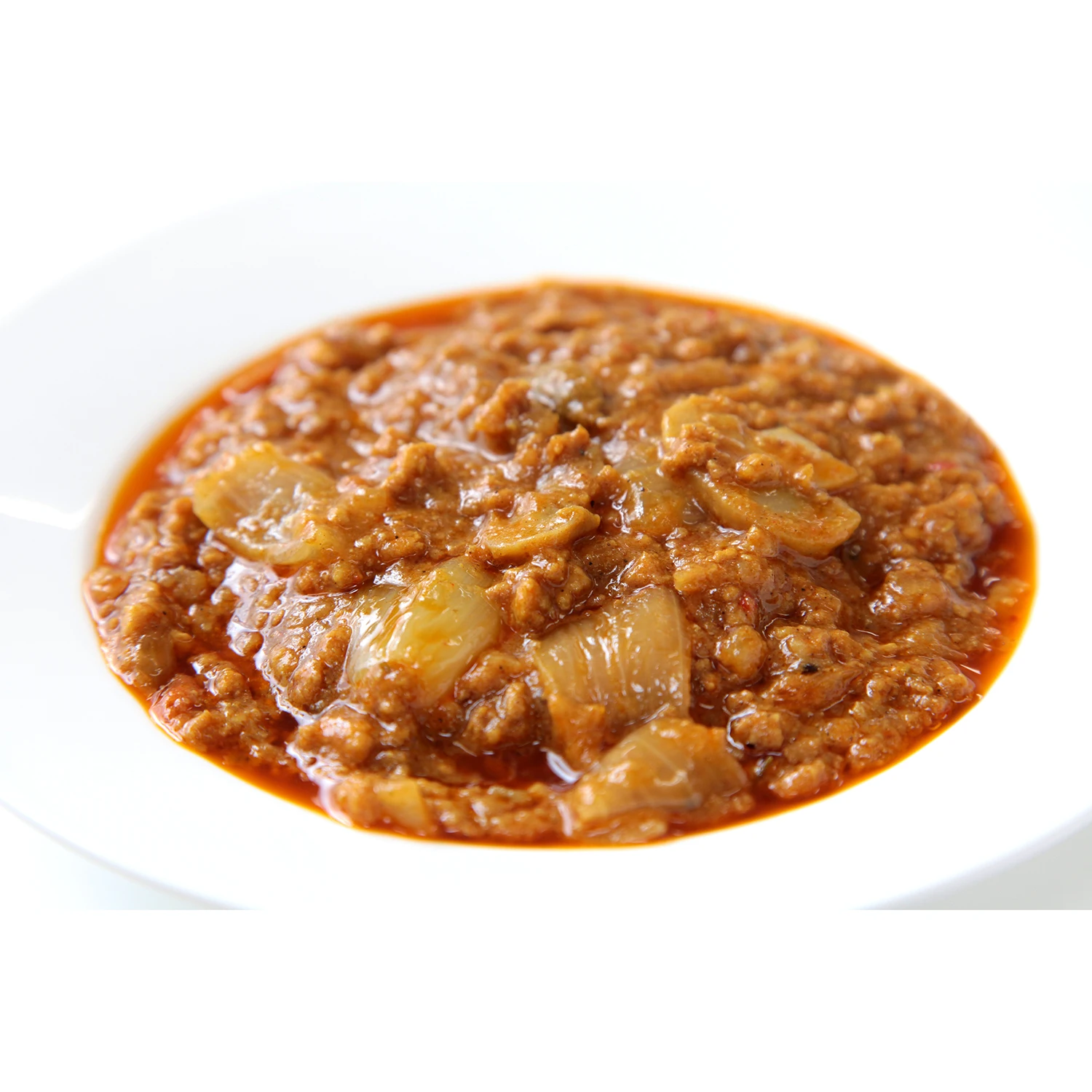 Proessional instant food authentic Indian snacks curry with fresh herbs