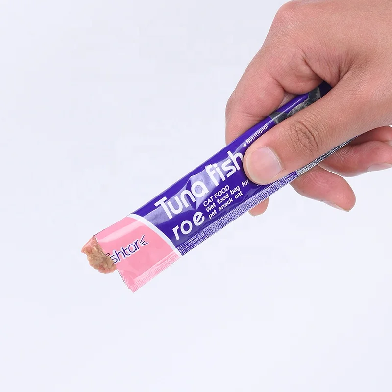 Wet Food Cat Strips (Snacks) For Fish Application Pet Snacks