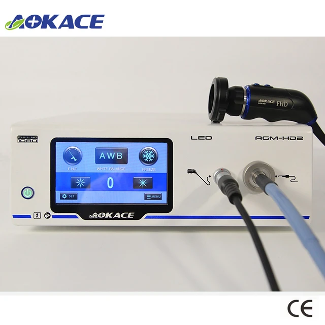 2021 Full HD Endoscope camera and LED light source integrated 2 in 1 for laparoscopy surgery