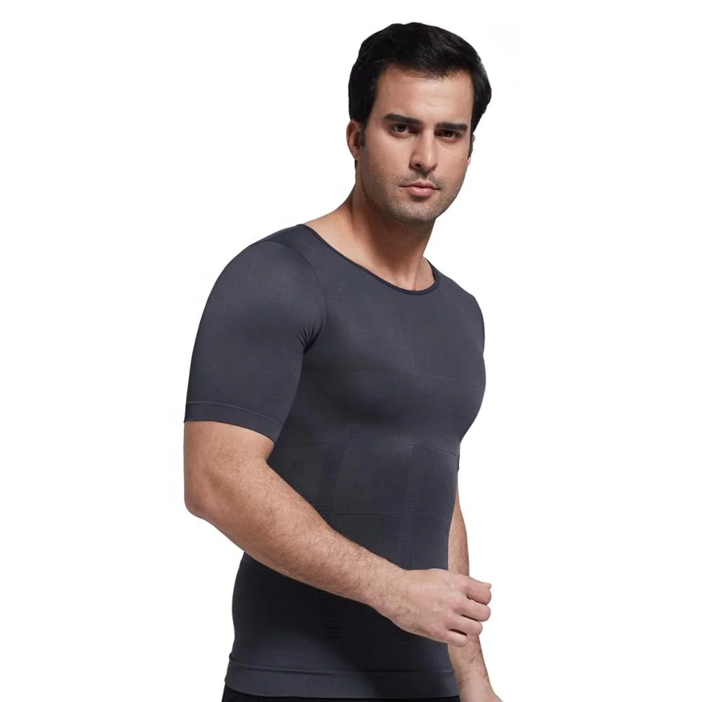 ZEROBODYS W064 Seamless Classic Firming Panels Compression Flat Tummy Men Waist Trainer Slim Shapewear