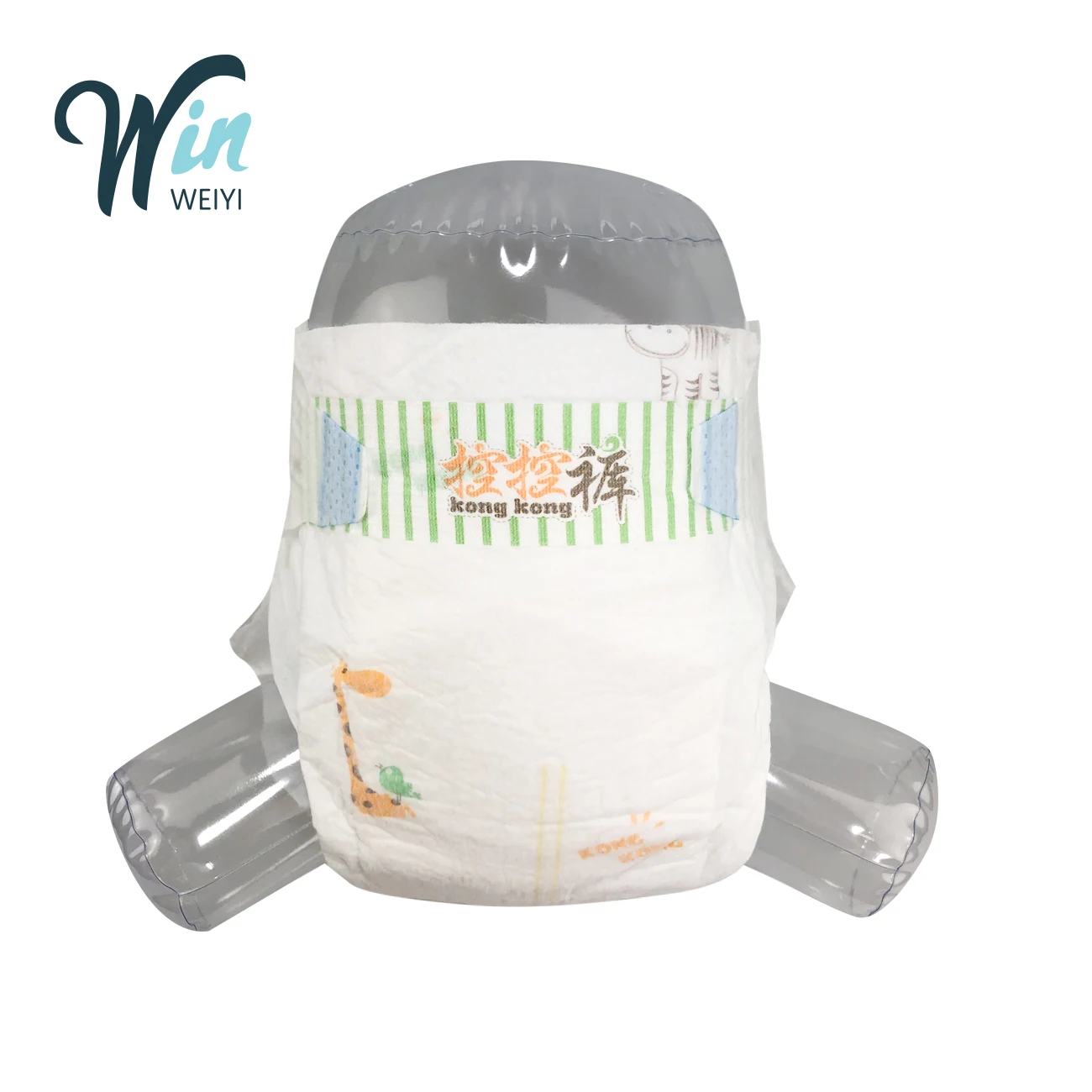 Wholesale Lightweight Baby Diapers Skin Friendly Breathable Diapers For Newborn Night Use Toddler Paper Diapers Pants