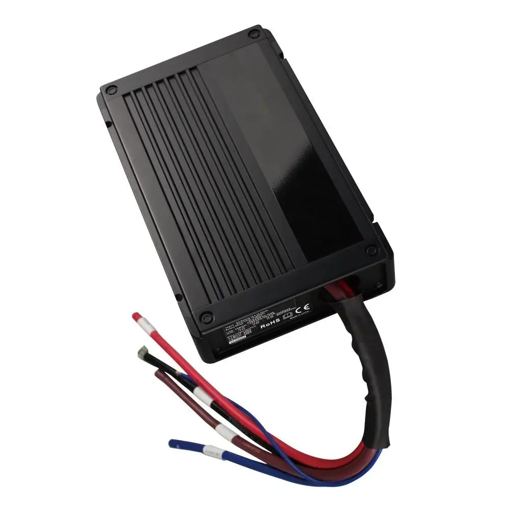 40A DC to DC On-Board Battery Charger for AGM, Gel, Calcium, LiFePO4, VRLA Battery with Multi-Protections Multi-Stage Charging