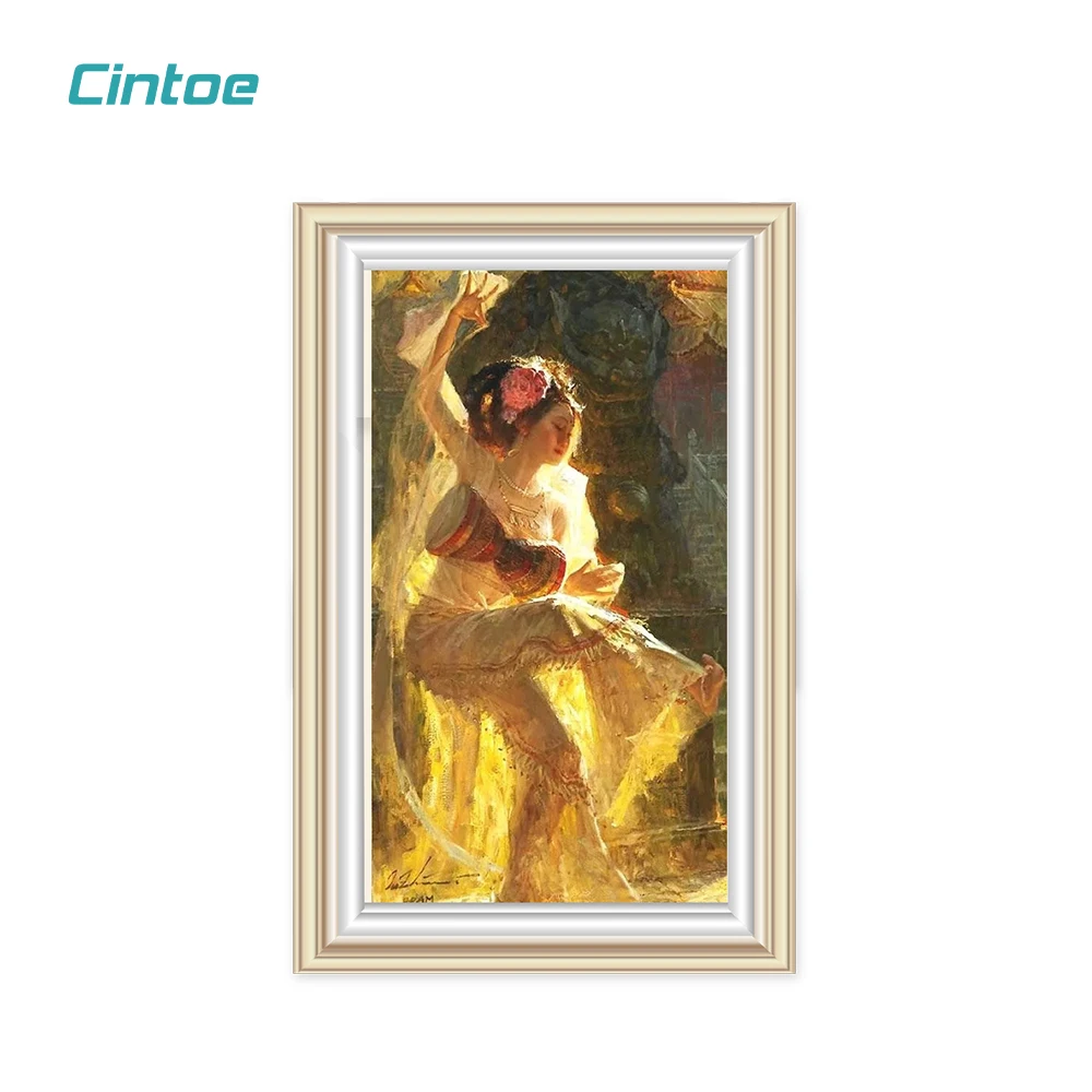 Китай Cintoe Aaura 43 дюйма большая акриловая деревянная ЖК-светодиодная фоторамка