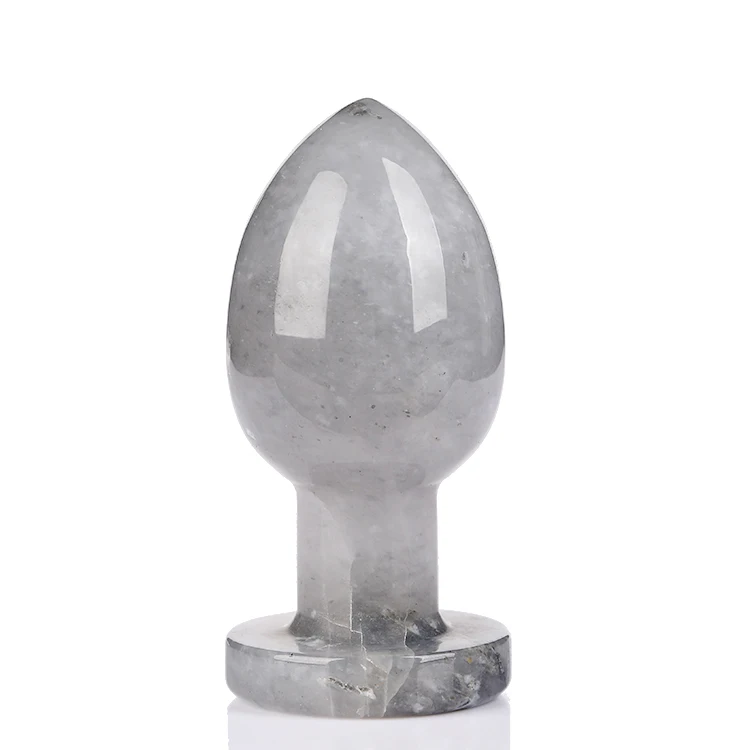 Labradorite Jade Crystal Dildo Stick Yoni Healing Yoni Massage Eggs Wands