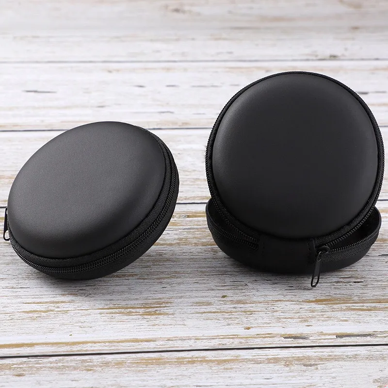 
Round Beautiful Mini EVA Waterproof and Shockproof Portable Eva Hard Earphone Case 