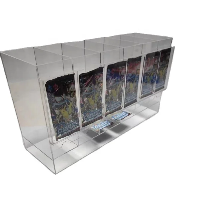 Custom Pokemon Booster Pack Acrylic Case Booster Pack Acrylic Case Acrylic Booster Pack Case