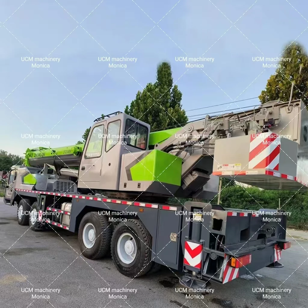 used ZOOMLION ZTC550V 55Ton Good quality 100% Ready 99% New In stock Machine Cheap Excellent Crane Used crane on sale