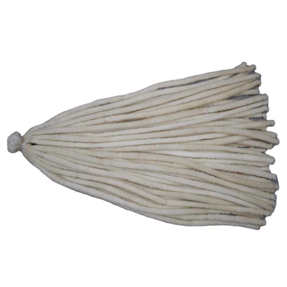 MWFur Fashion Mink Hair Strips Fur Material Fashion WinterGarment accessories Factory Custom Made Mink Fur Trimming