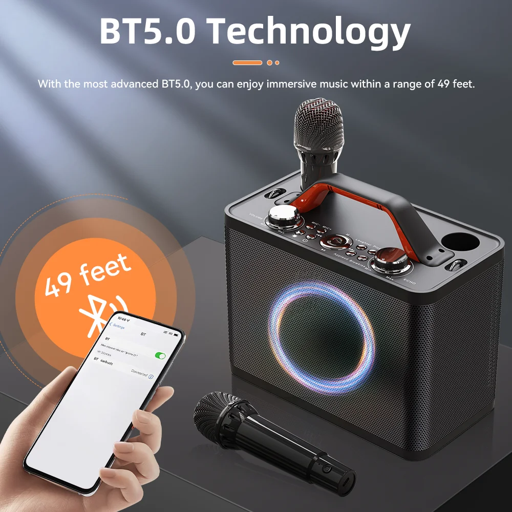 Wholesale Bluetooth speaker Karaoke Party speaker jbl boombox speaker
