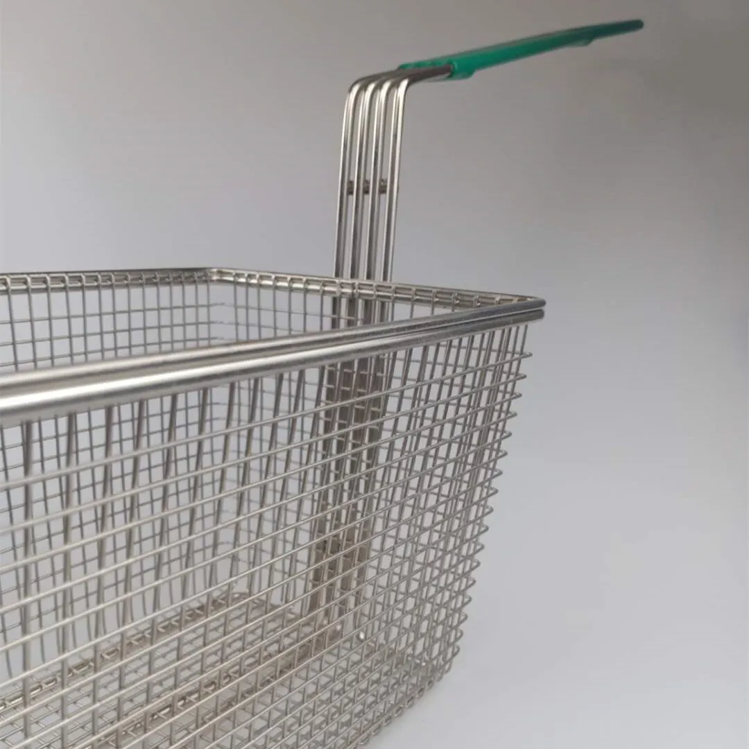 Корзина для жарки картофеля фри, сетчатый фильтр, металлическая корзина для жарки из нержавеющей стали