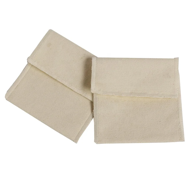 YCX ECO-friendly Cotton Envelope Pouch For Gift Packaging Custom Logo Travel Makeup Pouch Bag