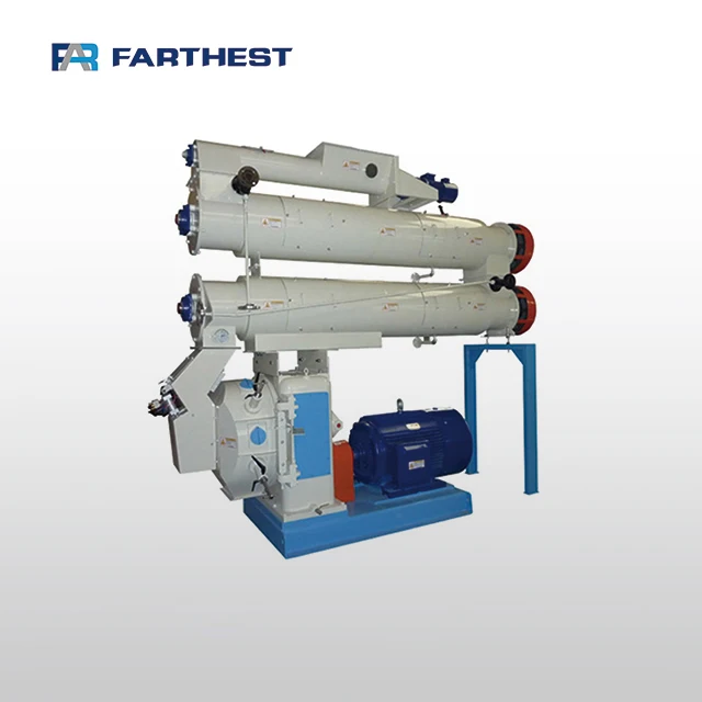 Farthest Wet Conditioner Ring Die Floating Fish Feed Granulator Pellet Mill Machine