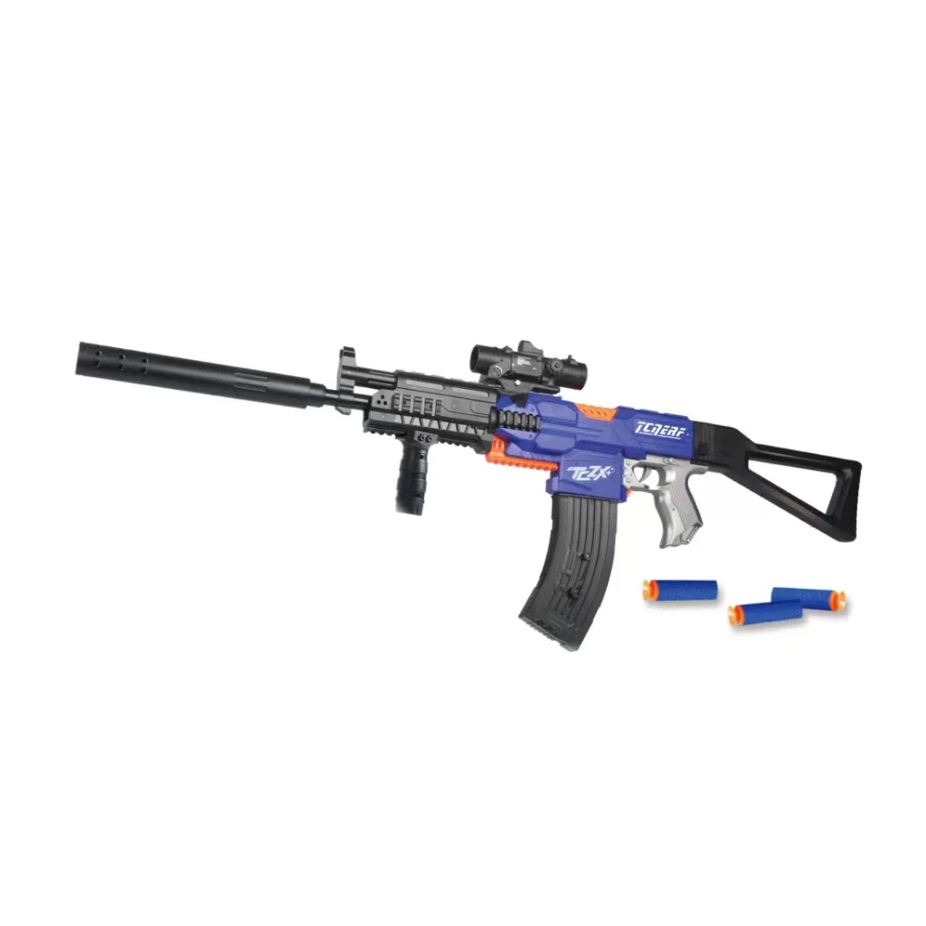 Новый детский игрушечный пистолет ak47 Электрический многократный мягкий для стрельбы штурмовой игрушки детей