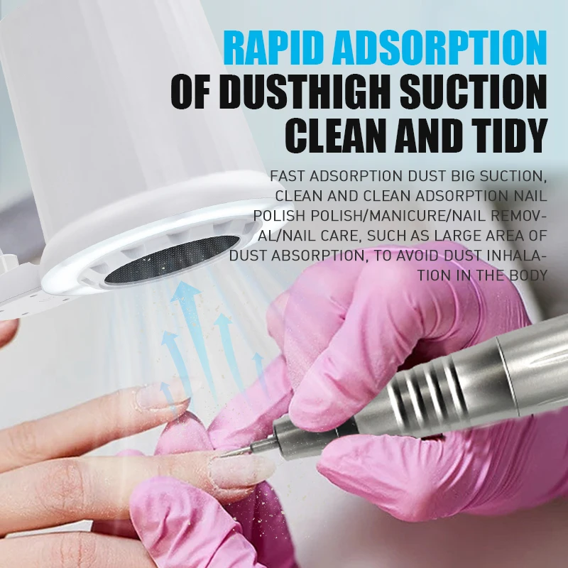 2029 AT-NDC-025 Pro 80W manicure vacuum cleaner stent