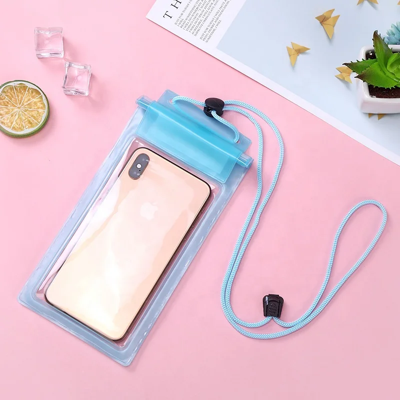 
PVC mobile phone waterproof bag drifting diving bag 