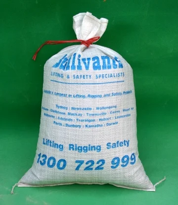 New Poypropylene 60kgs Plastic Sacks White Color Pp Woven Bag Gunny Bag