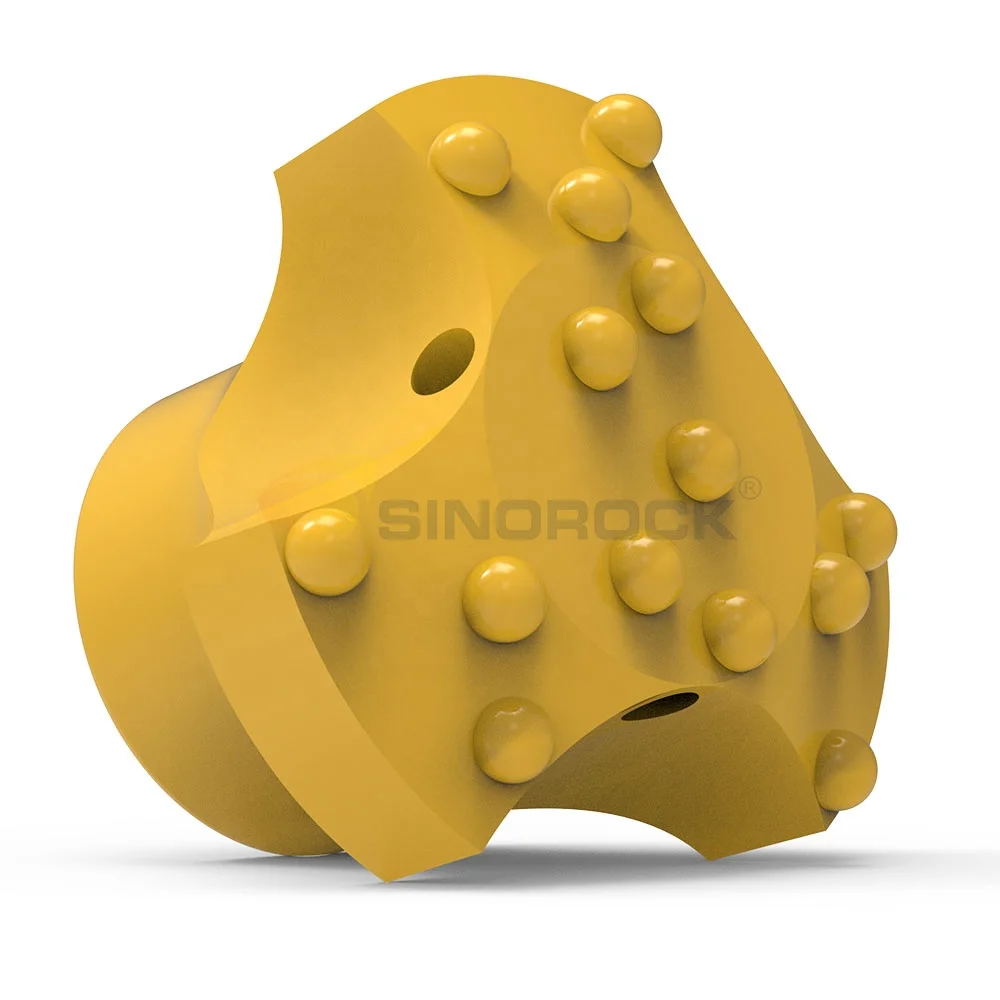 Foundation with SINOROCK SDA self-drilling anchor bolt accessories soil drilling bits