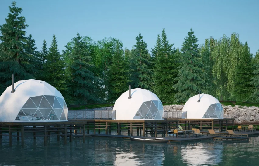 5m 6m 7m 8m Family Dome Tent - Spacious and Comfortable Shelter for Outdoor Adventures