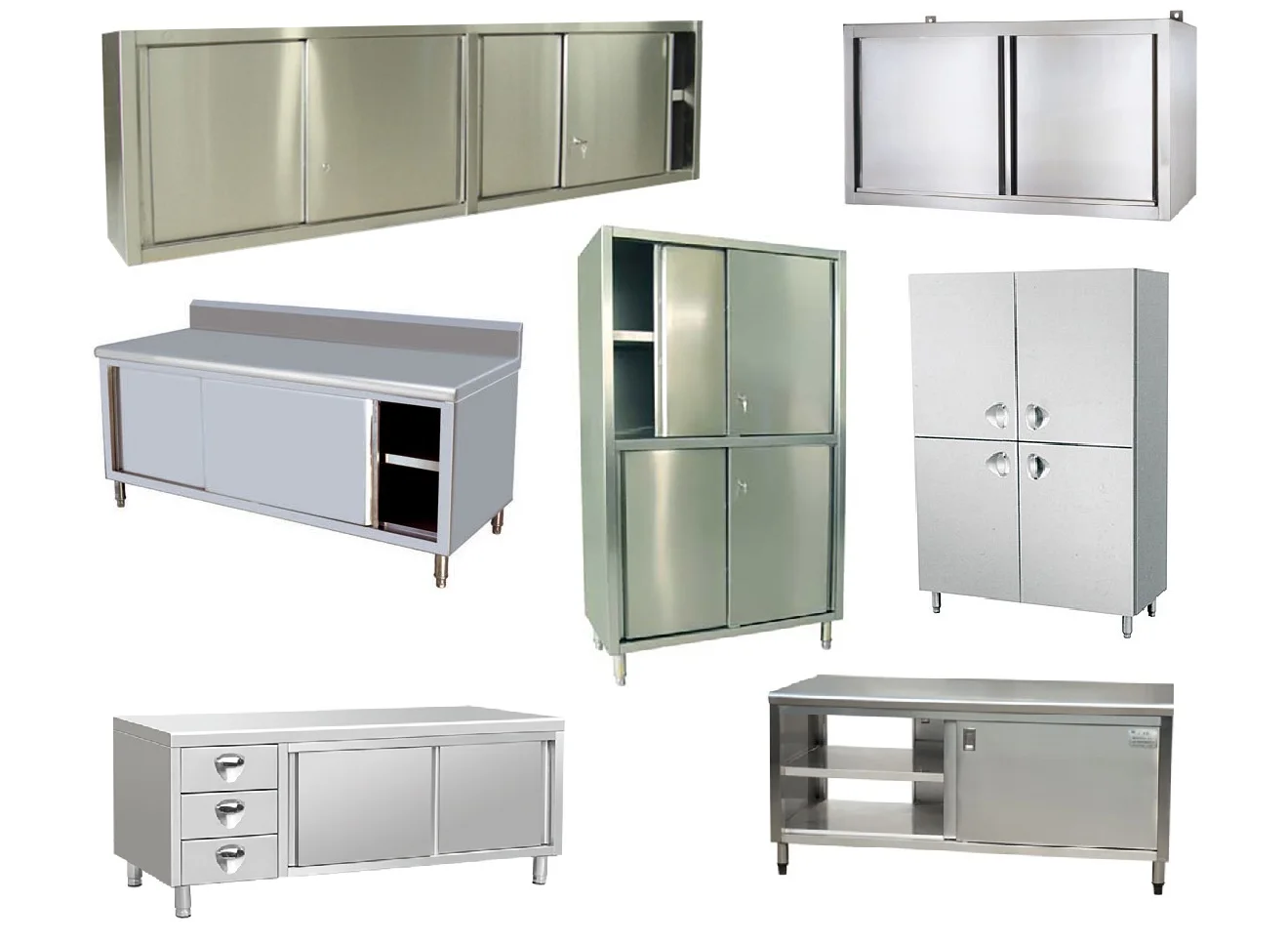 Коммерческий кухонный шкаф с выдвижными ящиками/кухонный шкаф из нержавеющей стали с ящиками