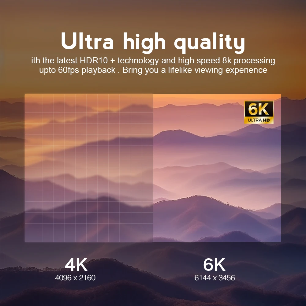Прямые продажи с фабрики процессор XS97X-618 H618 Android 12 ТВ-приставка голосовым управлением android 6k высокое качество 4 ГБ оперативной памяти 32 rom