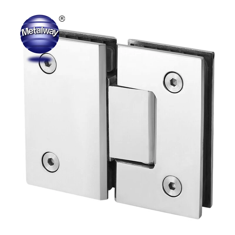 Wall to glass 90 degree stainless steel frameless shower glass door hinges shower hinge for shower door