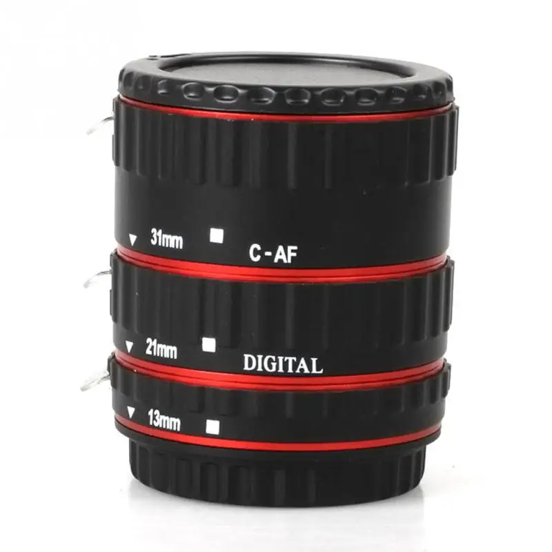 Адаптер для объектива с автофокусом AF макро Удлинительное Кольцо Canon EF-S T5i T4i T3i T2i 100D 60D 70D 550D 600D 6D 7D
