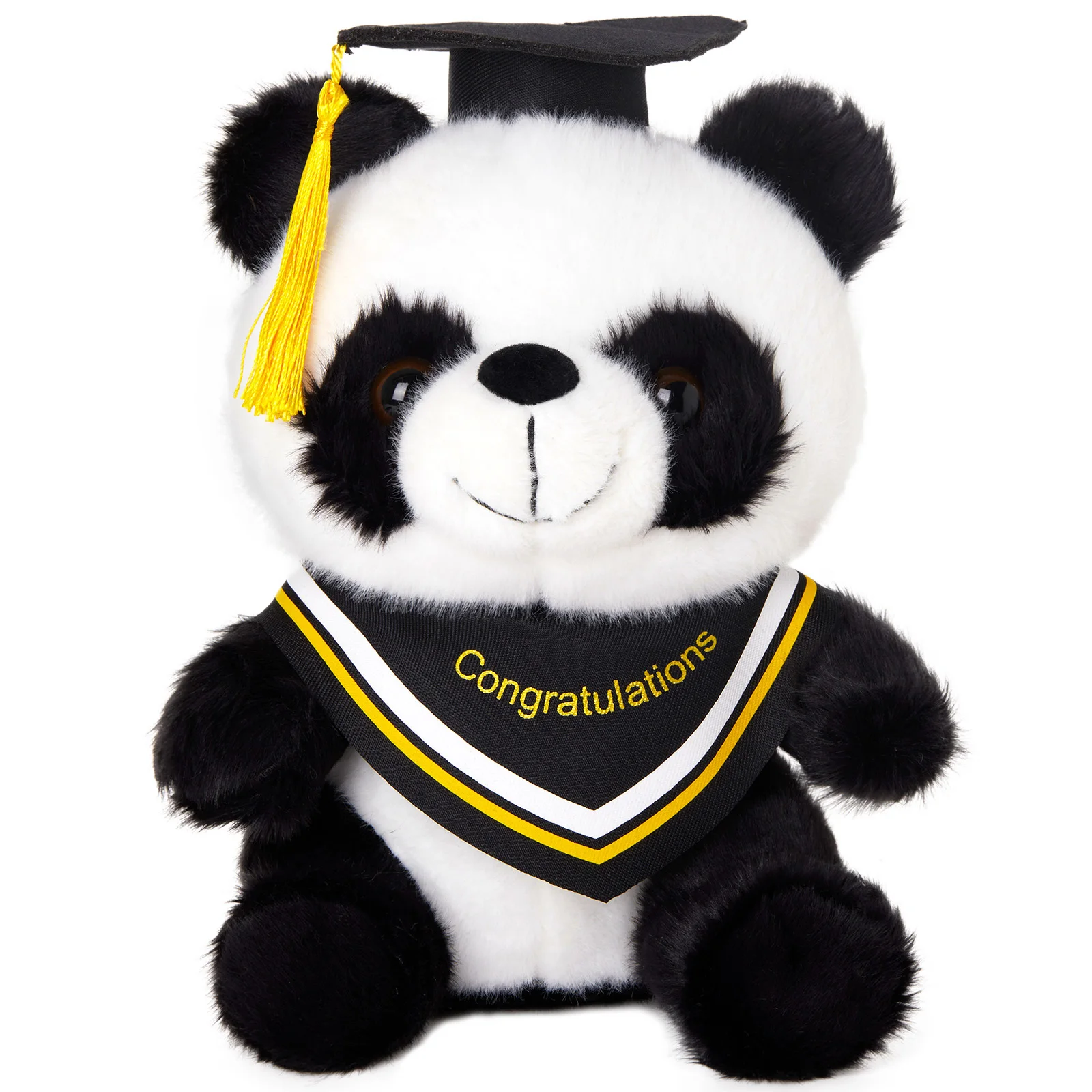 Manufacturer Cartoon Graduation Panda Plush Toy Super Soft Stuffed Animals Great Gifts for Students Friends Wholesale
