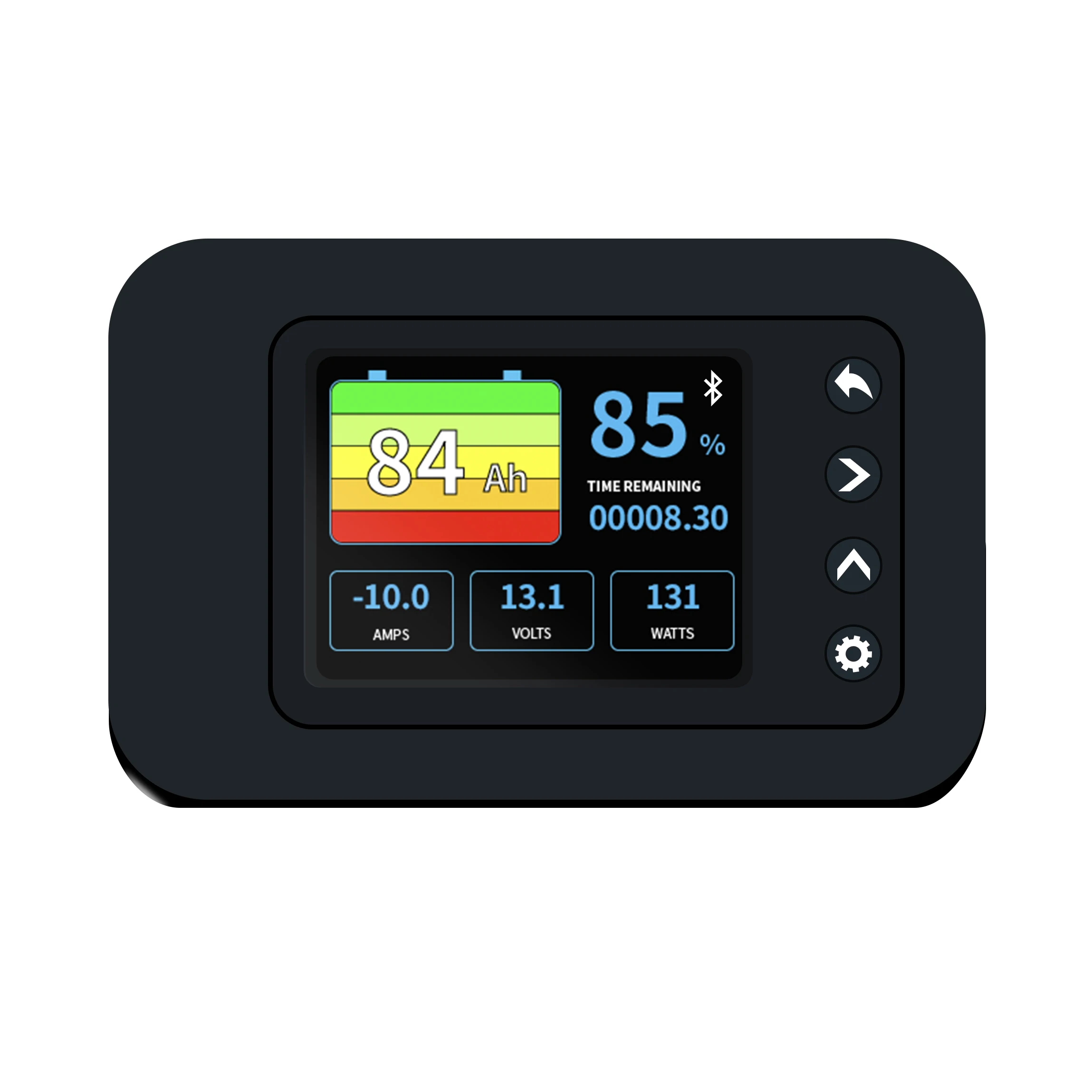 Battery Monitor Lithium Display Testers Support Capacity 10 To Voltage Range 120 Vdc 500A Current Max For Solar Off-Grid Systems