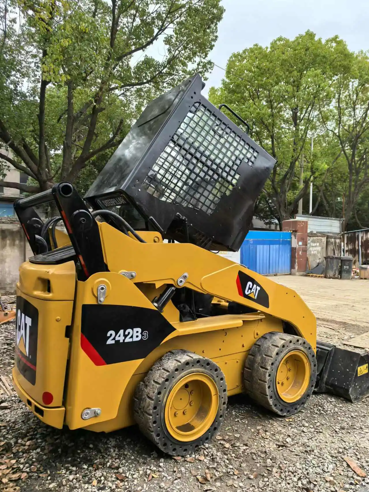 original USA caterpillar 242B3 Mini Wheel Skid Steer Loader Price low