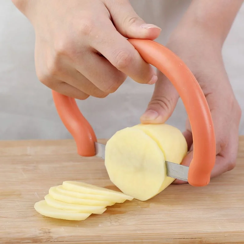 Wholesale Multifunctional Kitchen Cutter Cuts Fruits And Vegetables Slicer Serrated Knife