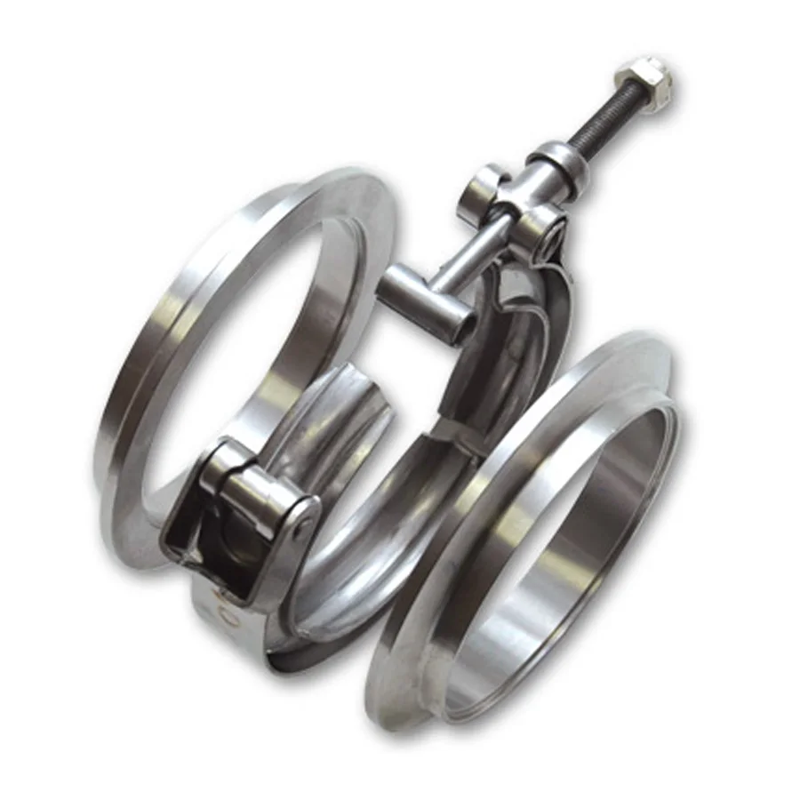 v band exhaust pipe clamp in 304ss stainless steel