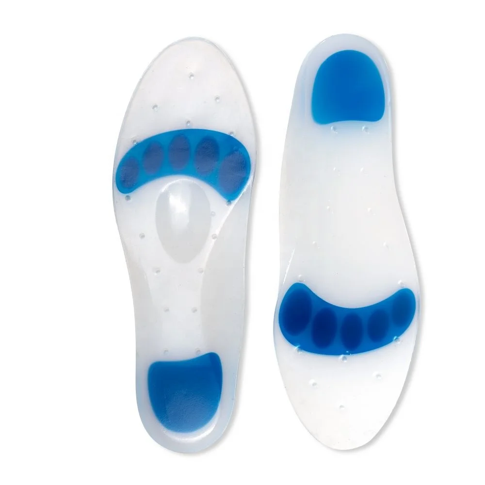 silicone cushion 2022 silicone feet sole protector shock absorbing plantar fasciitis smart insoles cushioning