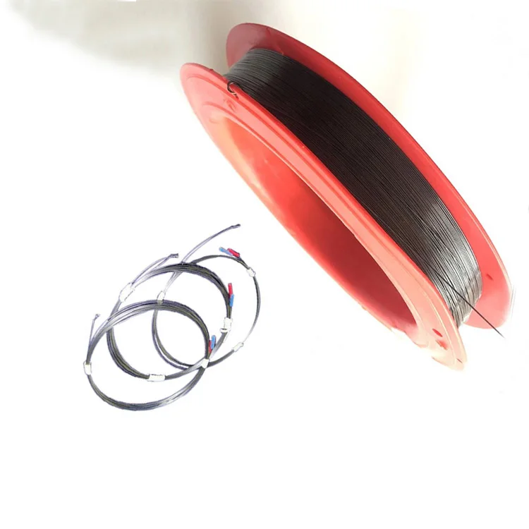 Customized electronic component 01mm rhenium bright surface tungsten spring wire