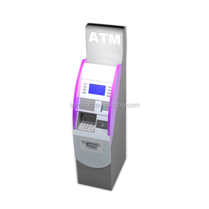 
High Security ATM Cash Kiosk Bank ATM Machine Supplier in China 
