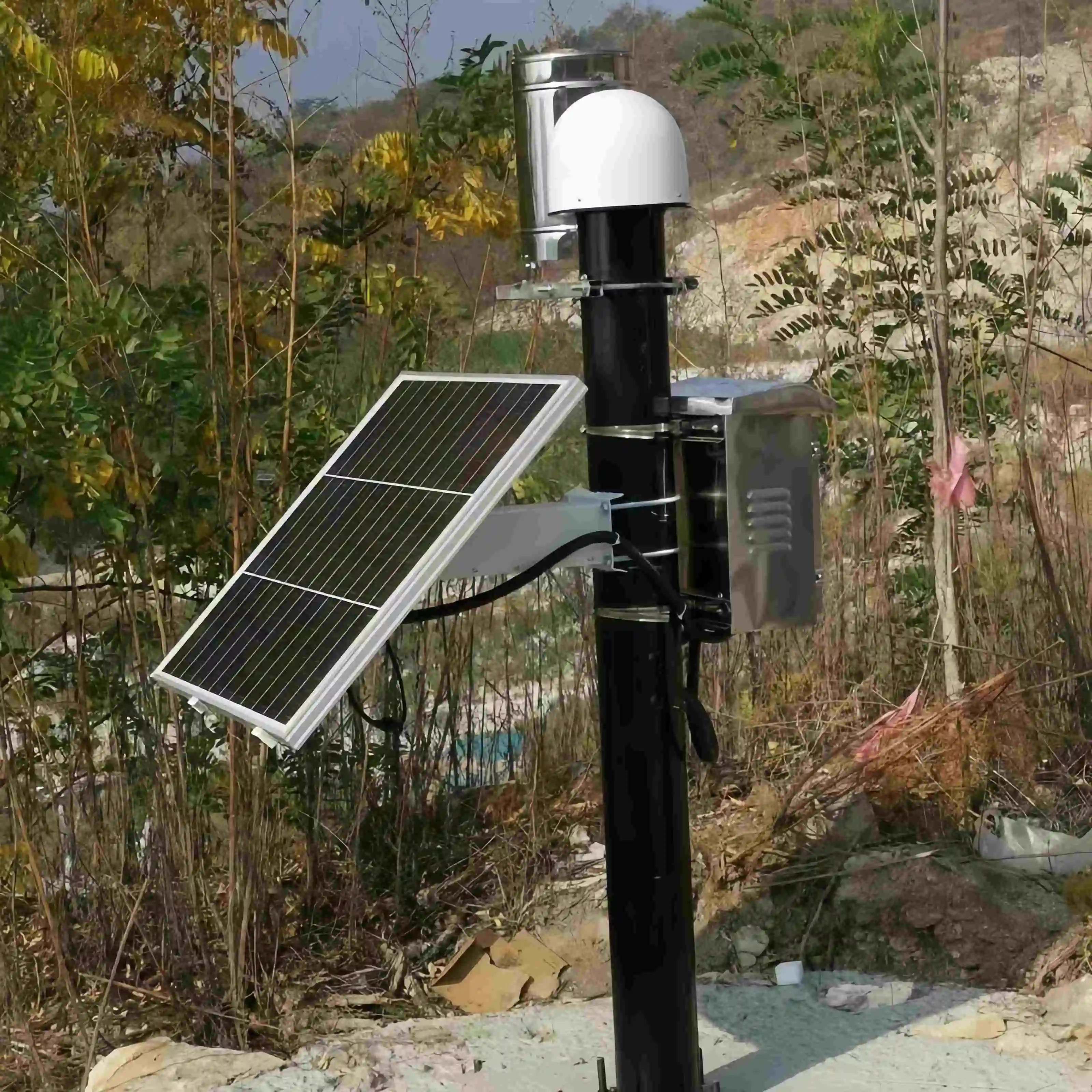 Siy Small Solar Power System  for Outdoor CCTV Camera PV Power Solar Charging with DC 12V Power Supply for Monitoring Systems