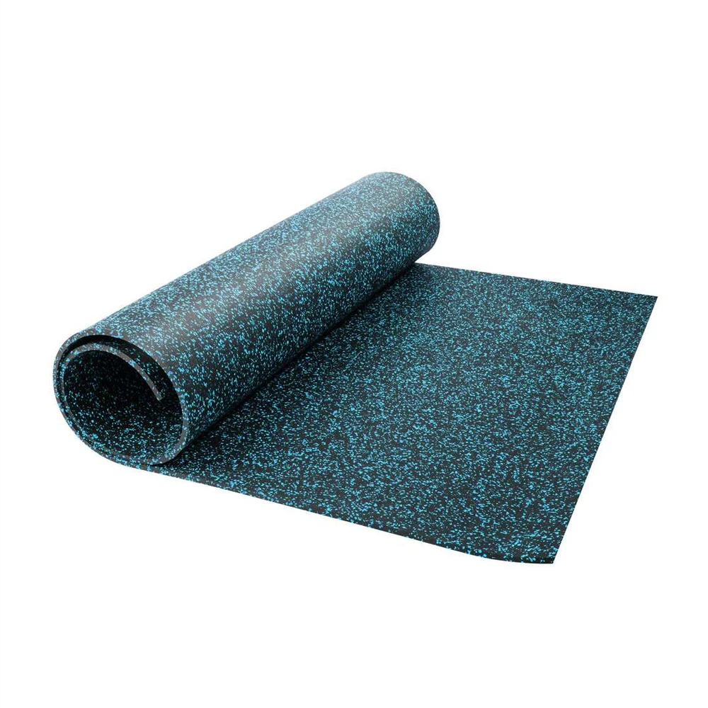Wholesale Industrial Shock Absorbing Black Color Gym Floor Mats Natural Silicone Fluorine EPDM Neoprene Rubber Sheet