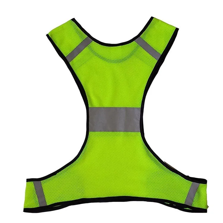Светоотражающий жилет Hi- vis, куртка, жилет для ночного бега и бега, светоотражающие ремни, жилет для велосипеда, светоотражающий жилет