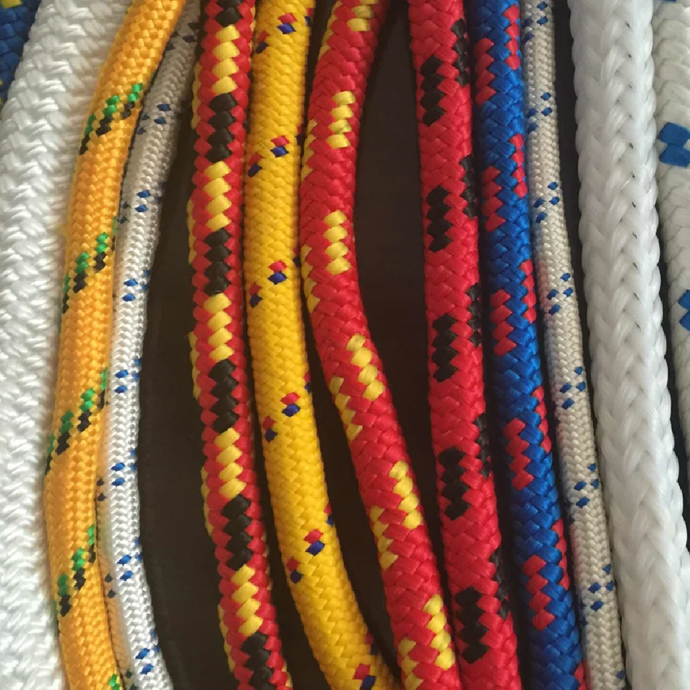 China Manufacturer Wholesale 8mm Solid Braid Nylon Utility Rope Twisted PE Rope Braided Polyester PP Rope